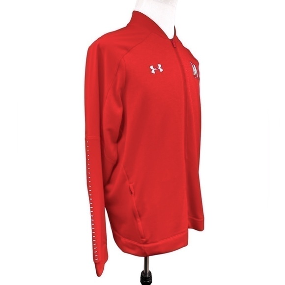 Under Armour Men's Maryland Terrapins Full Zip Knit Warm-Up Jacket - Picture 4 of 11
